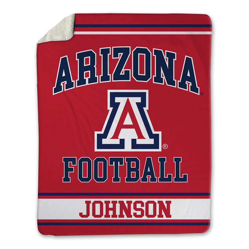 Arizona - NCAA Football : Brandon Johnson - Blanket-0