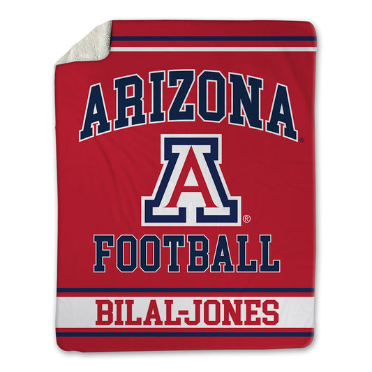 Arizona - NCAA Football : Kaleb Bilal-Jones - Blanket-0
