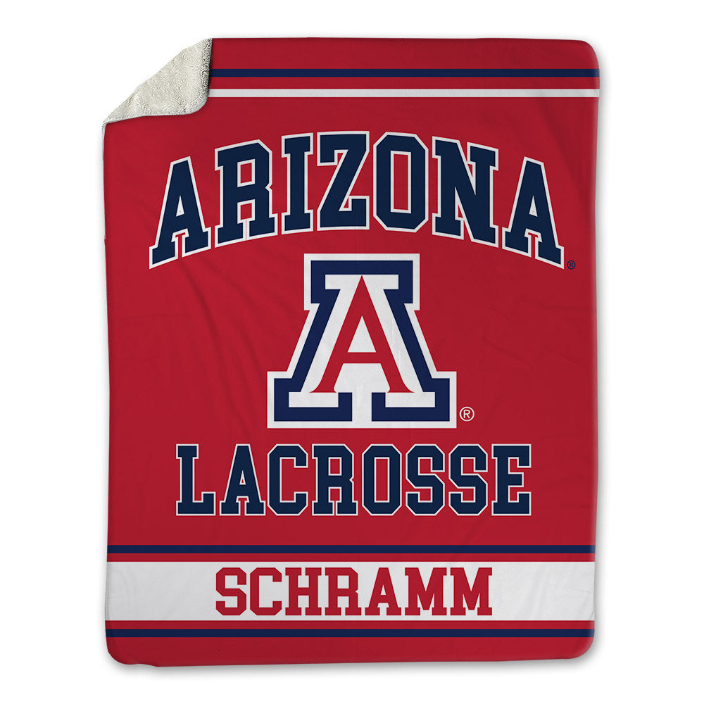 Arizona - NCAA Men's Lacrosse : Rocco Schramm - Blanket-0