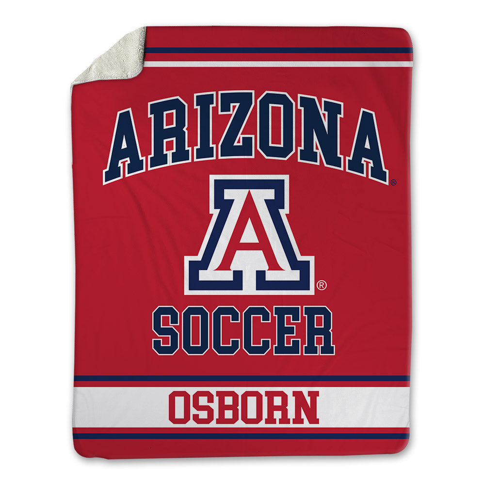 Arizona - NCAA Women's Soccer : Sydney Osborn - Blanket-0