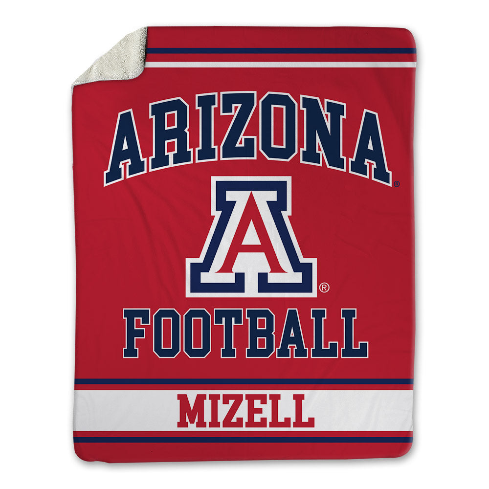 Arizona - NCAA Football : Isaiah Mizell - Blanket-0