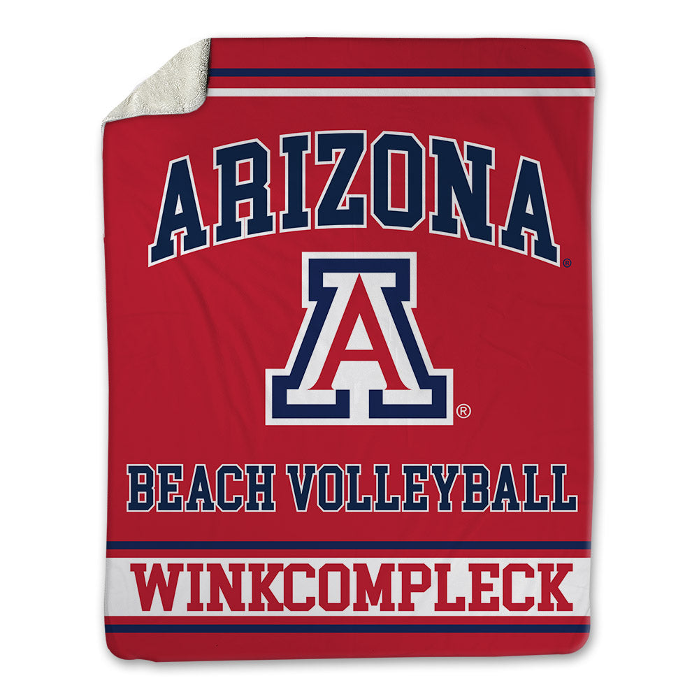 Arizona - NCAA Beach Volleyball : Reece Winkcompleck - Blanket-0