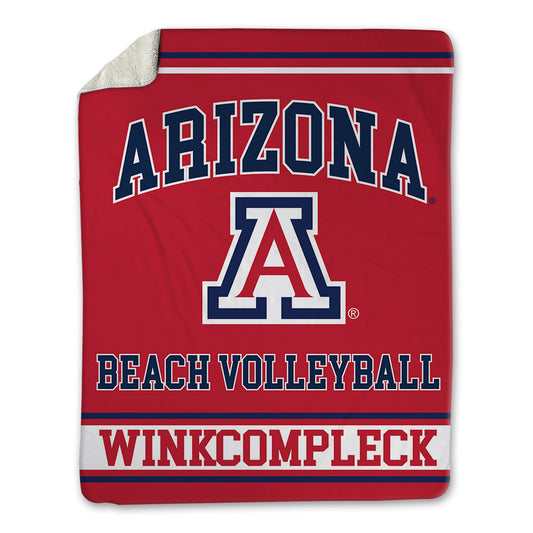 Arizona - NCAA Beach Volleyball : Reece Winkcompleck - Blanket-0