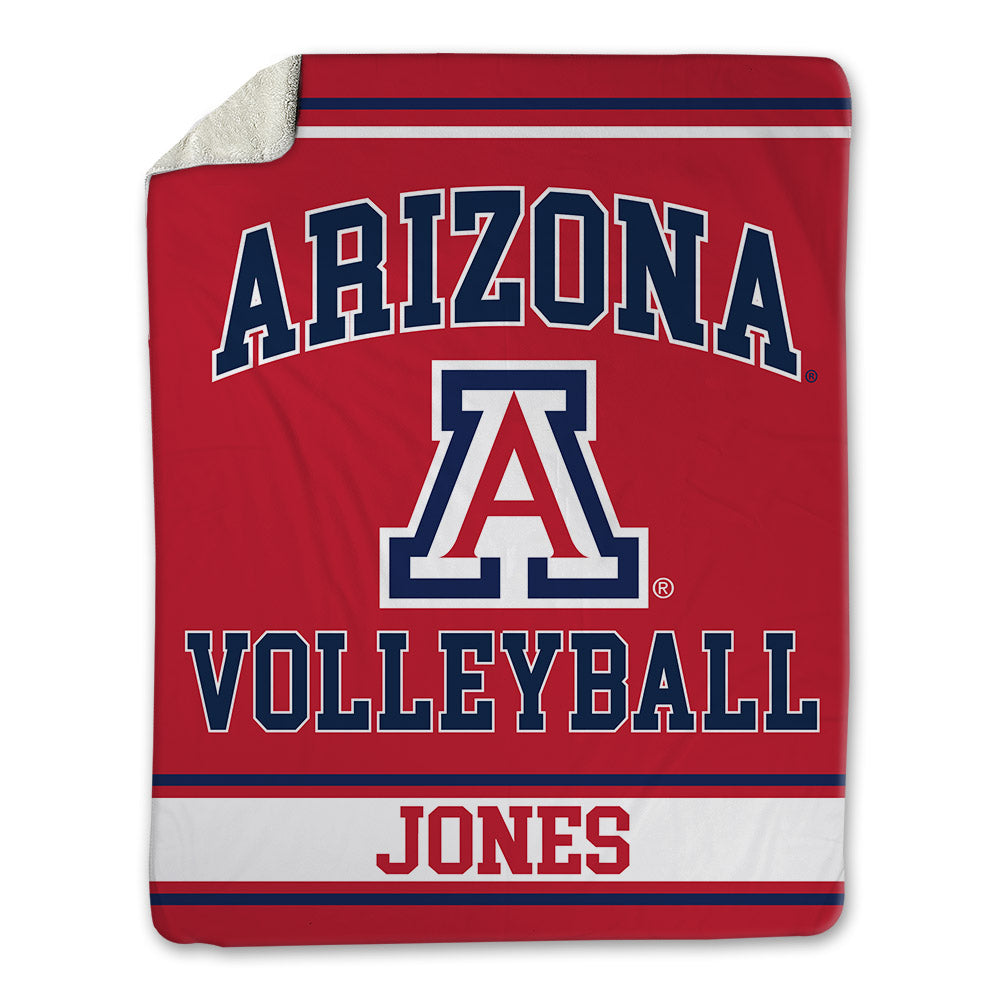 Arizona - NCAA Women's Volleyball : Renee Jones - Blanket-0