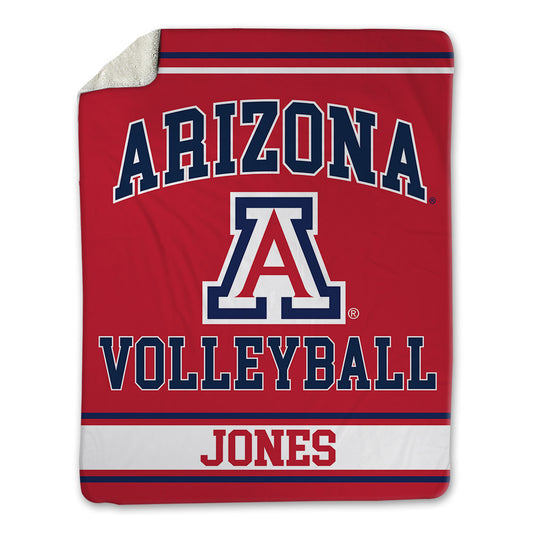 Arizona - NCAA Women's Volleyball : Renee Jones - Blanket-0