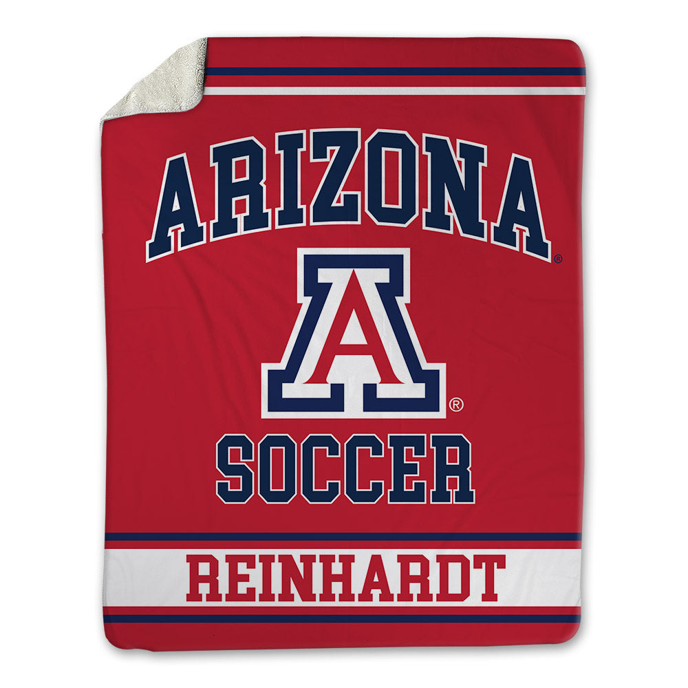 Arizona - NCAA Women's Soccer : Whitney Reinhardt - Blanket-0