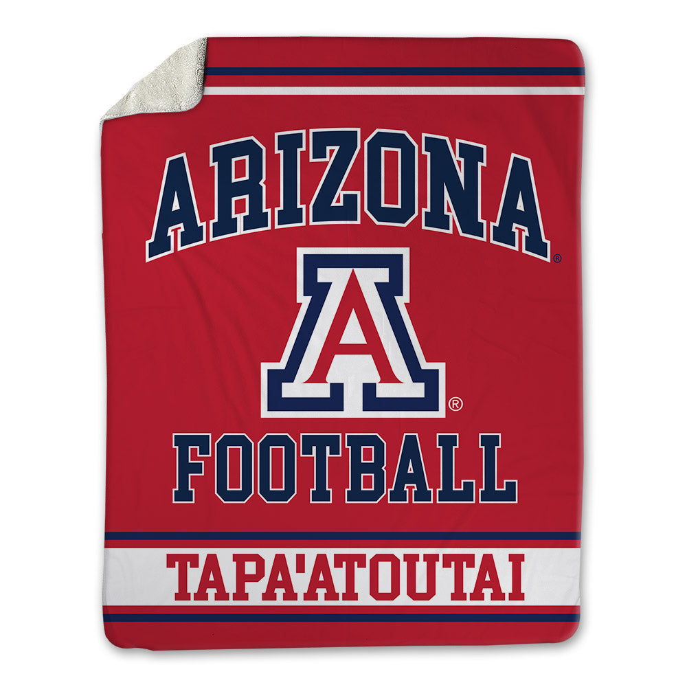 Arizona - NCAA Football : Siaosi Tapa'atoutai - Blanket-0