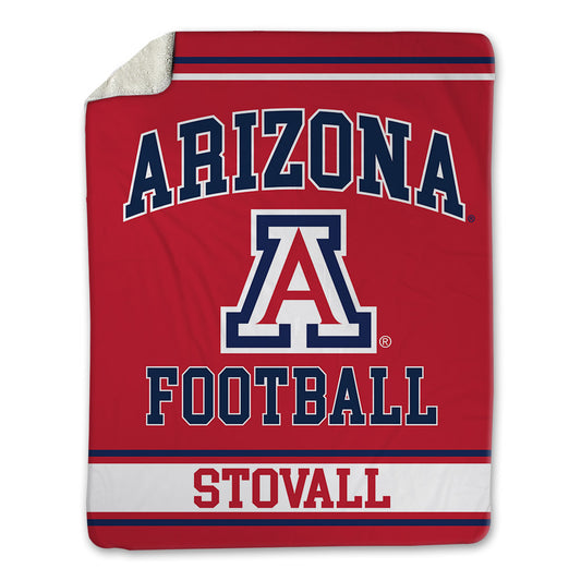 Arizona - NCAA Football : Grayson Stovall - Blanket-0