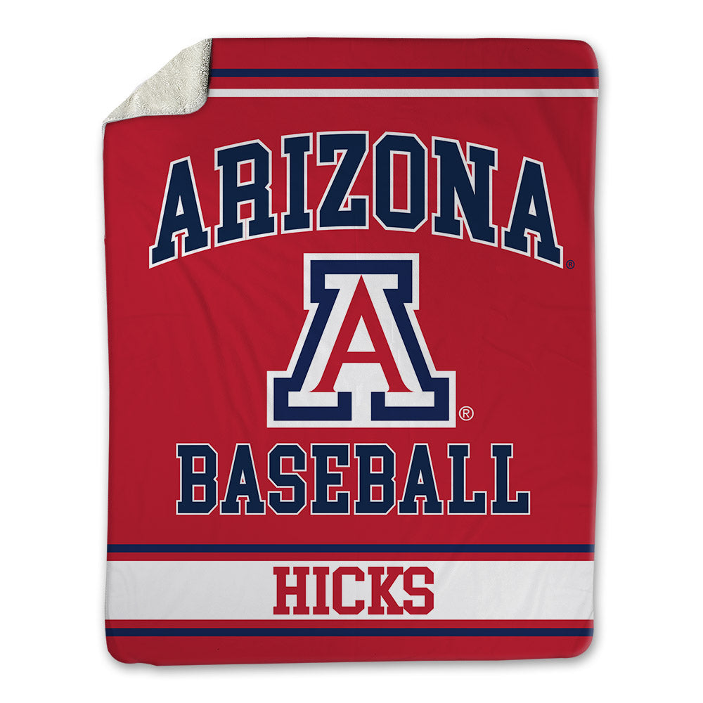 Arizona - NCAA Baseball : Garrett Hicks - Blanket-0