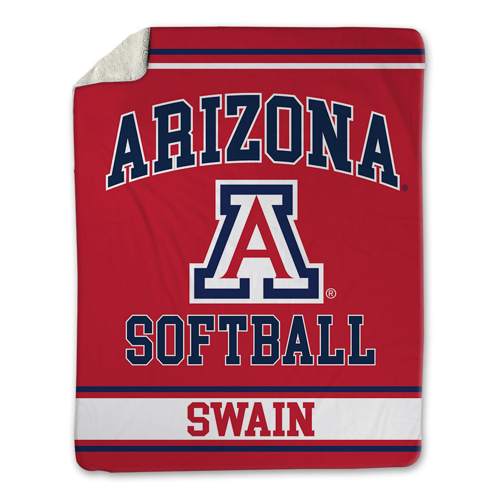 Arizona - NCAA Softball : Saya Swain - Blanket-0