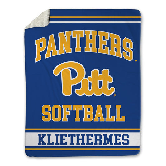 Pittsburgh - NCAA Softball : Mia Kliethermes - Blanket-0