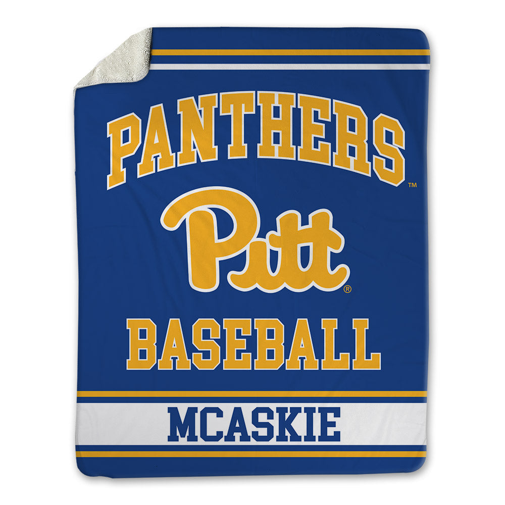 Pittsburgh - NCAA Baseball : Aidan McAskie - Blanket-0