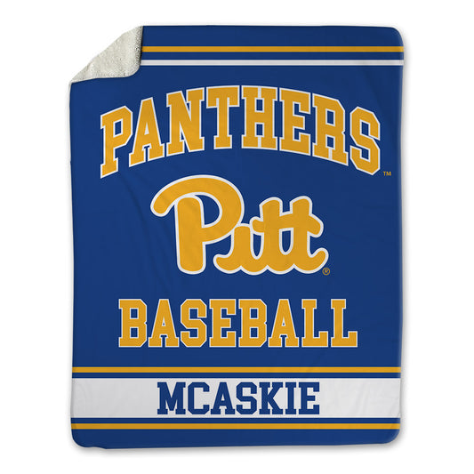 Pittsburgh - NCAA Baseball : Aidan McAskie - Blanket-0