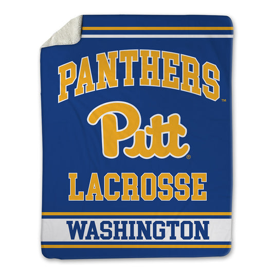 Pittsburgh - NCAA Women's Lacrosse : Ava Washington - Blanket-0