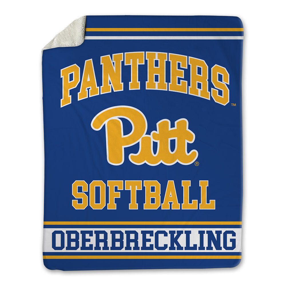 Pittsburgh - NCAA Softball : Addison Oberbreckling - Blanket-0