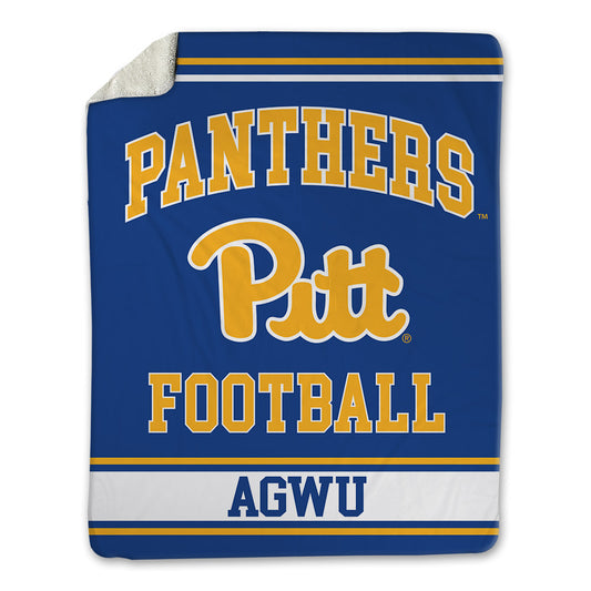 Pittsburgh - NCAA Football : Amah Agwu - Blanket-0