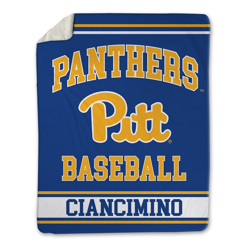 Pittsburgh - NCAA Baseball : joey ciancimino - Blanket-0