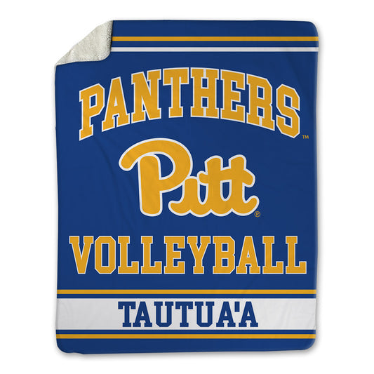 Pittsburgh - NCAA Women's Volleyball : Haiti Tautua'a - Blanket-0