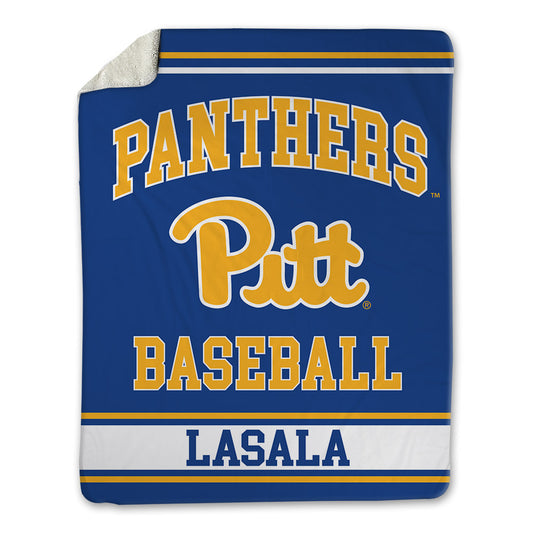 Pittsburgh - NCAA Baseball : Anthony LaSala - Blanket-0