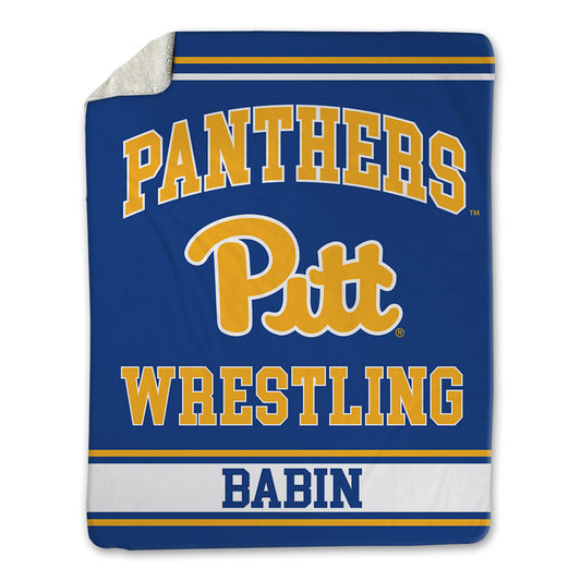 Pittsburgh - NCAA Wrestling : Nick Babin - Blanket-0