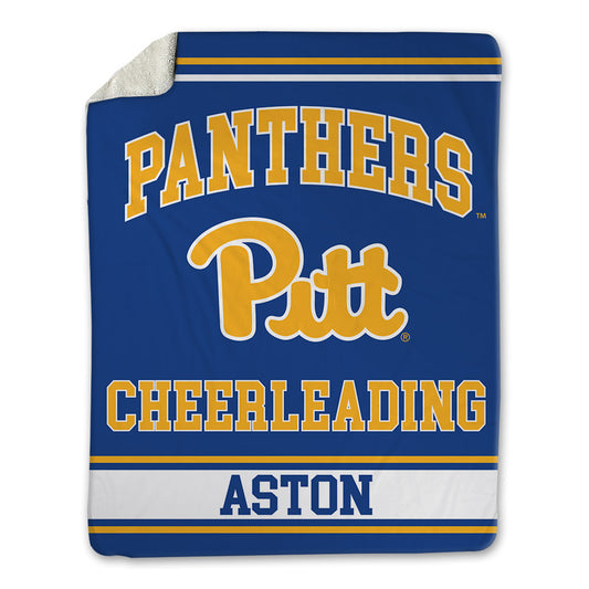 Pittsburgh - NCAA Cheerleading : Carly Aston - Blanket-0