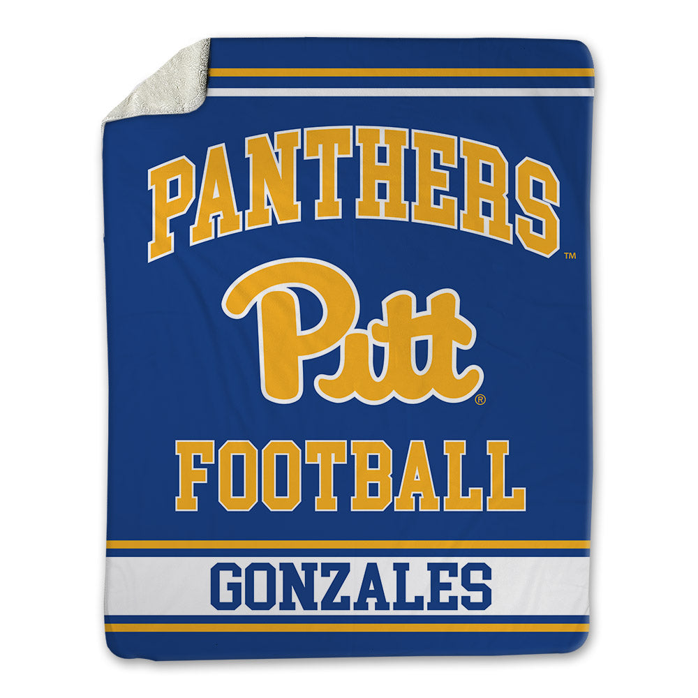 Pittsburgh - NCAA Football : Cole Gonzales - Blanket-0