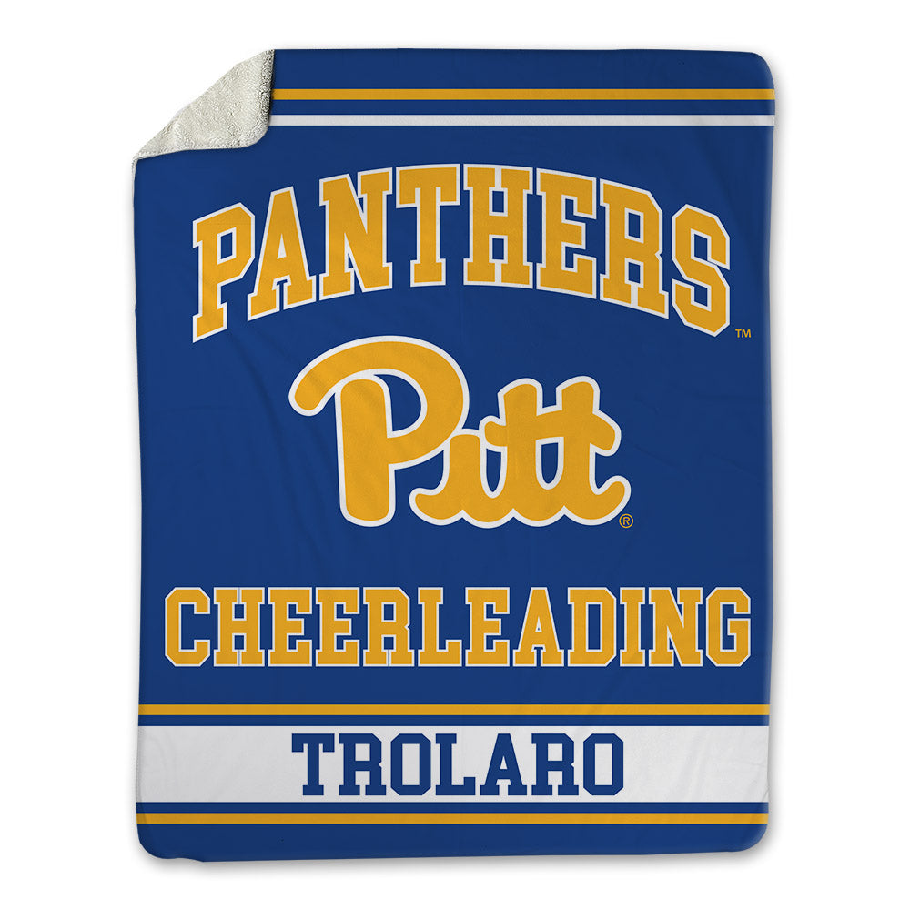 Pittsburgh - NCAA Cheerleading : Allie Trolaro - Blanket-0