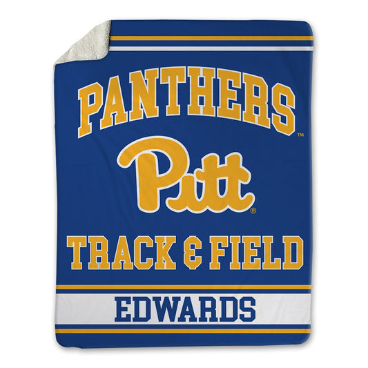 Pittsburgh - NCAA Women's Track & Field : Maliah Edwards - Blanket-0