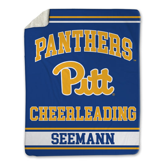 Pittsburgh - NCAA Cheerleading : Owen Seemann - Blanket-0