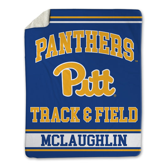 Pittsburgh - NCAA Women's Track & Field : Cella McLaughlin - Blanket-0