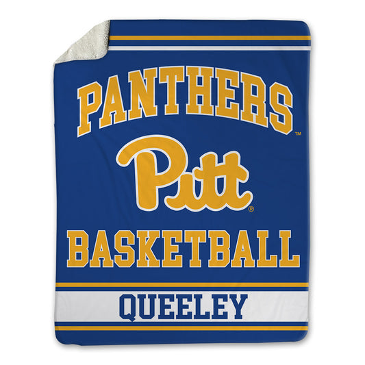 Pittsburgh - NCAA Women's Basketball : Jayda Queeley - Blanket-0