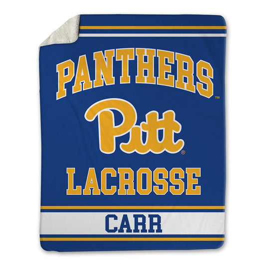 Pittsburgh - NCAA Women's Lacrosse : Aidan Carr - Blanket-0
