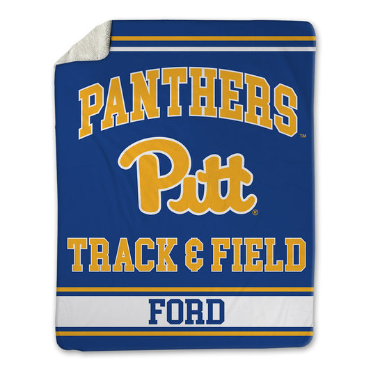 Pittsburgh - NCAA Men's Track & Field : Kendrick Ford - Blanket-0