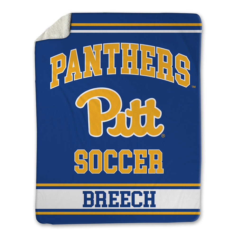Pittsburgh - NCAA Women's Soccer : Elliott Breech - Blanket-0