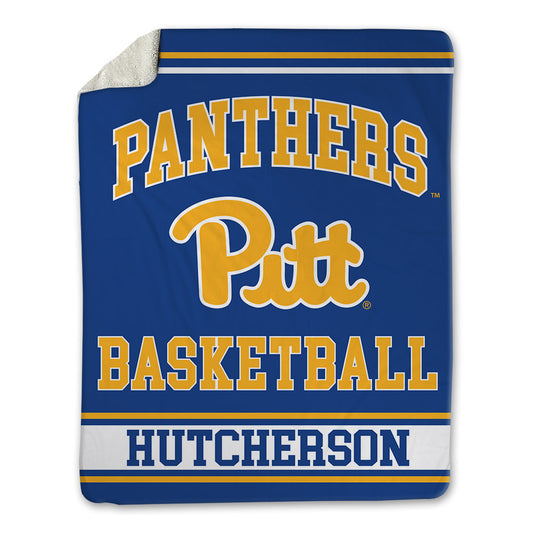 Pittsburgh - NCAA Women's Basketball : Gabby Hutcherson - Blanket-0