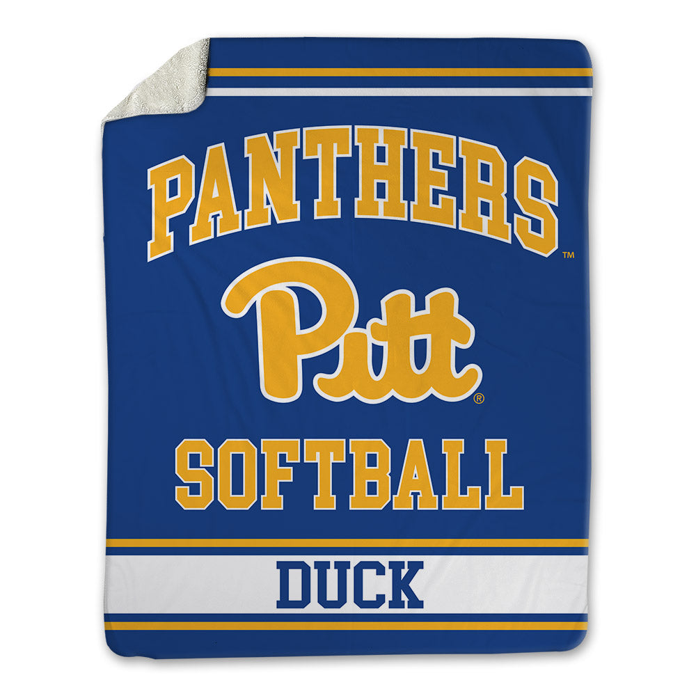Pittsburgh - NCAA Softball : Bekah Duck - Blanket-0