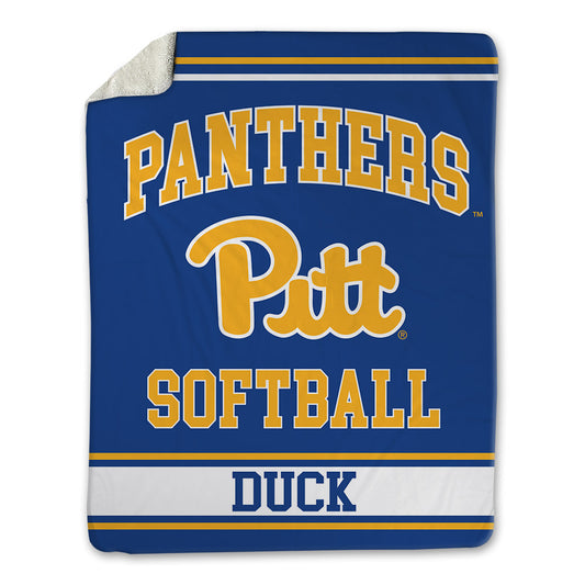 Pittsburgh - NCAA Softball : Bekah Duck - Blanket-0