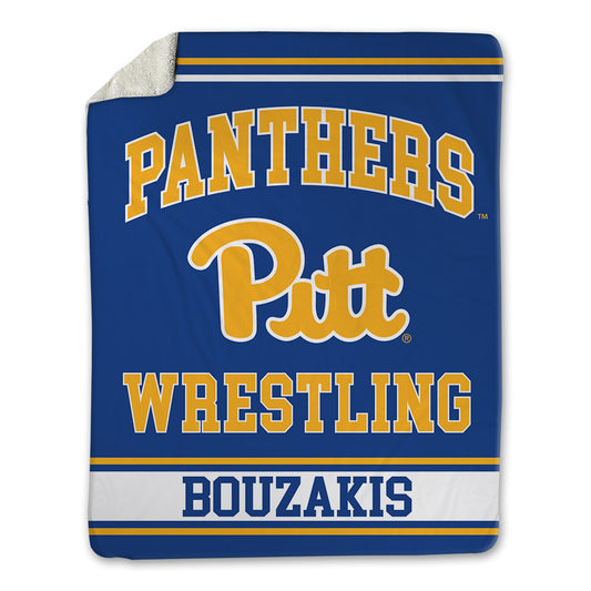 Pittsburgh - NCAA Wrestling : Vince Bouzakis - Blanket-0
