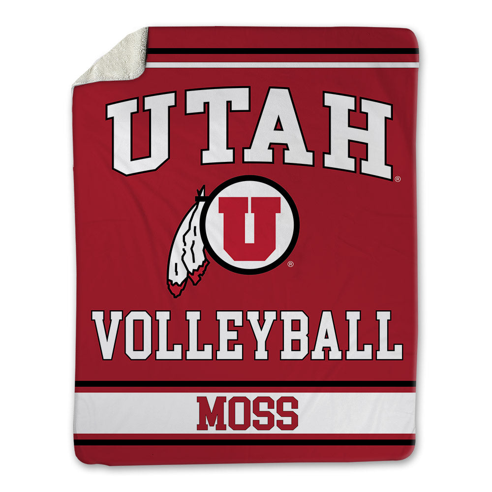 Utah - NCAA Women's Volleyball : Grace Moss - Blanket-0