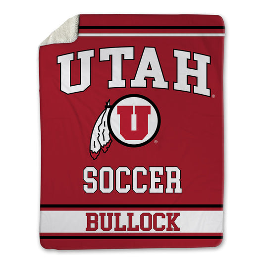 Utah - NCAA Women's Soccer : Kelly Bullock - Blanket-0