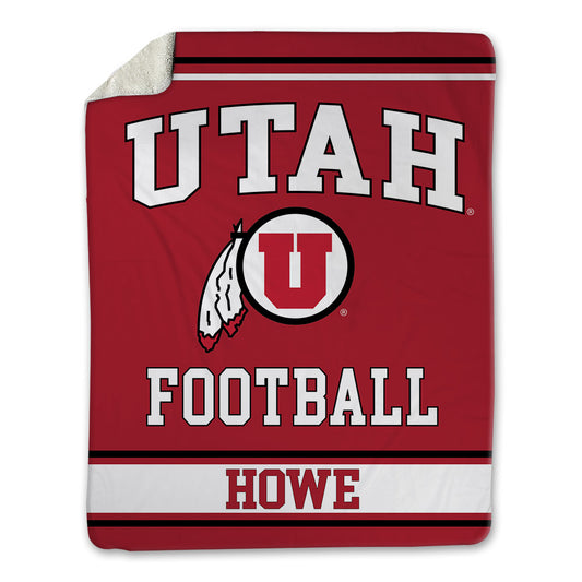 Utah - NCAA Football : Nick Howe - Blanket-0