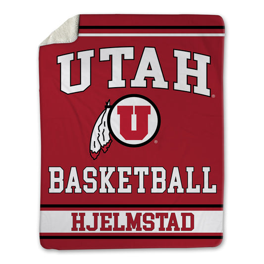 Utah - NCAA Women's Basketball : Avery Hjelmstad - Blanket-0