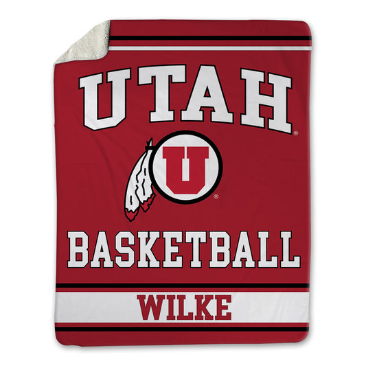 Utah - NCAA Women's Basketball : Maty Wilke - Blanket-0