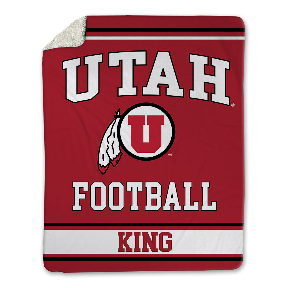 Utah - NCAA Football : Landen King - Blanket-0