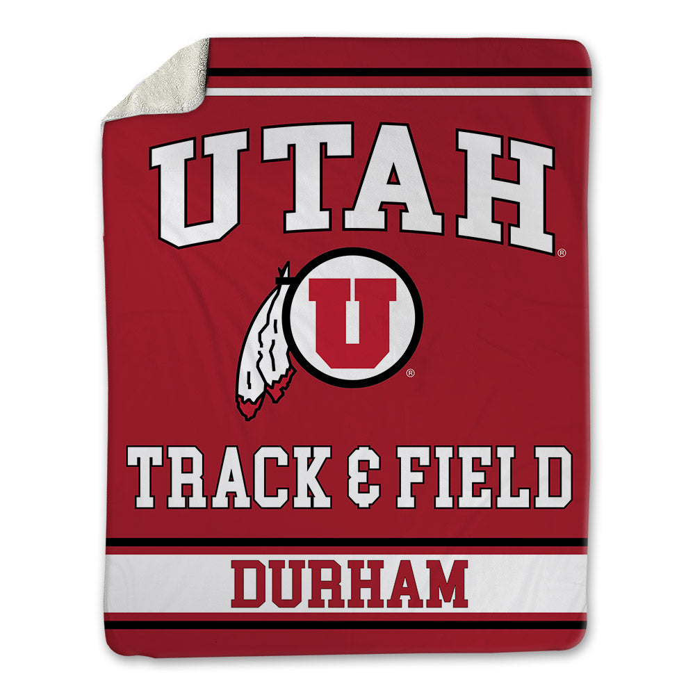 Utah - NCAA Women's Track & Field : Kaitlyn Durham - Blanket-0