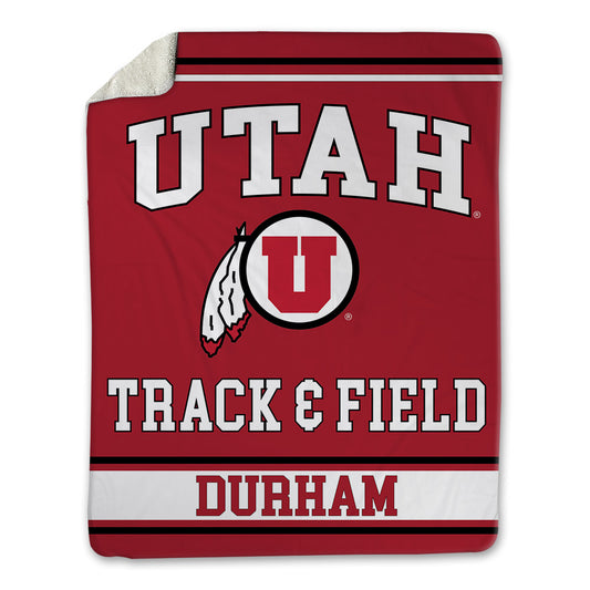 Utah - NCAA Women's Track & Field : Kaitlyn Durham - Blanket-0