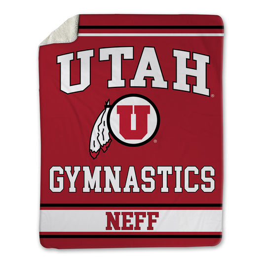 Utah - NCAA Women's Gymnastics : Avary Neff - Blanket-0