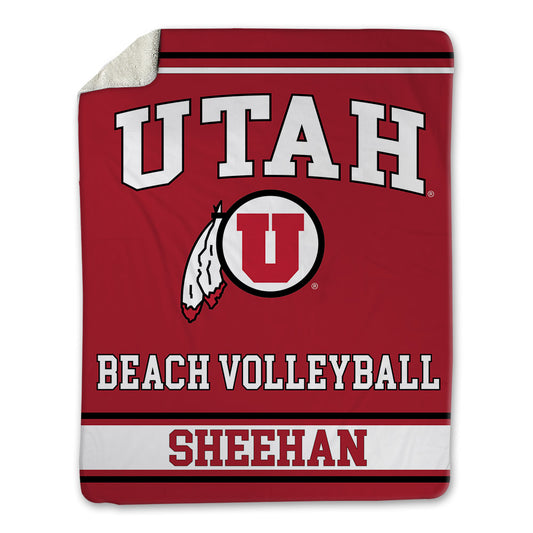 Utah - NCAA Beach Volleyball : Keira Sheehan - Blanket-0