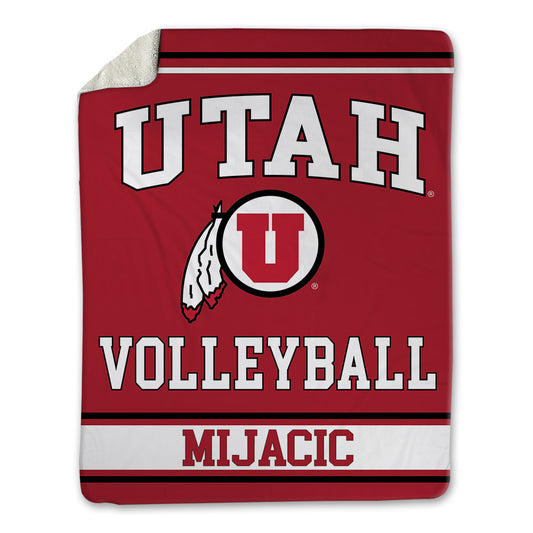 Utah - NCAA Women's Volleyball : Lana Mijacic - Blanket-0
