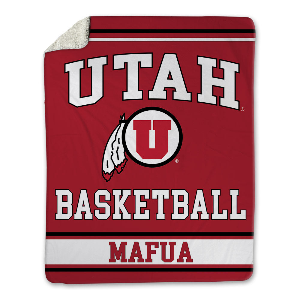 Utah - NCAA Women's Basketball : Kamryn Mafua - Blanket-0